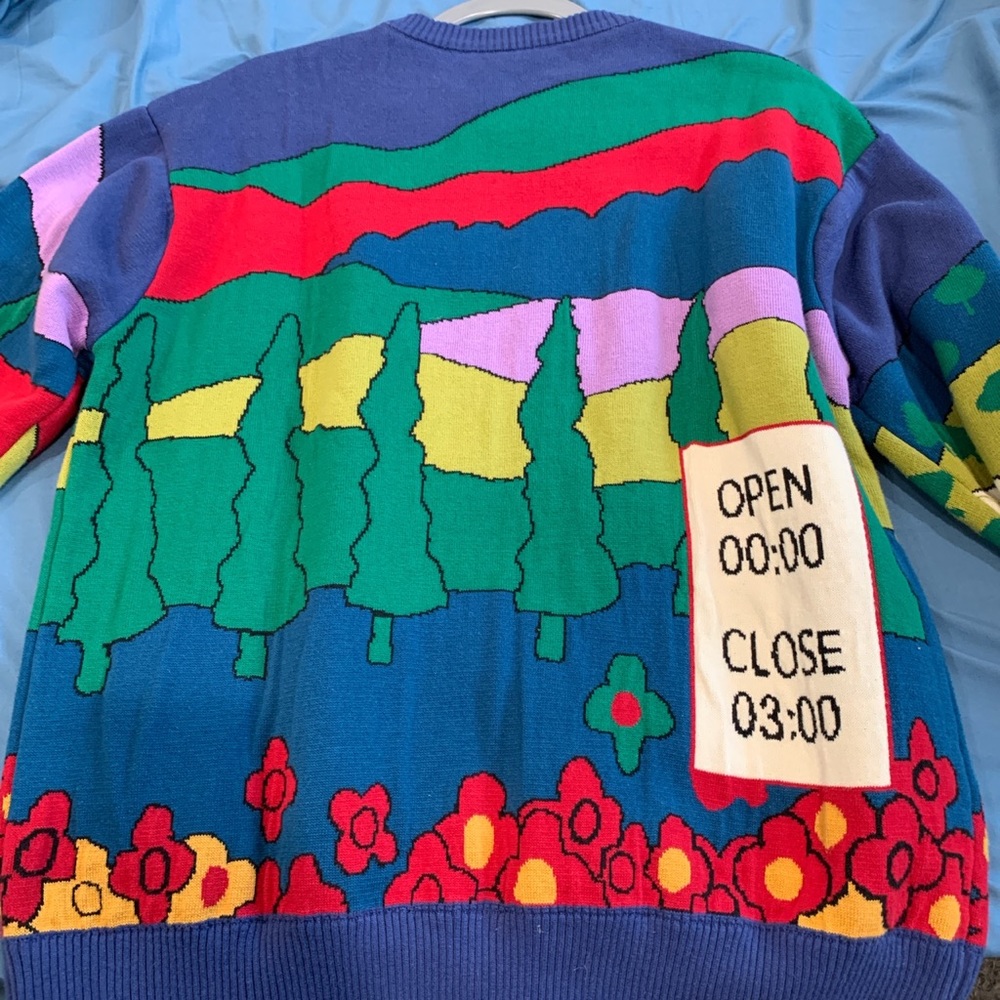 Colorful designed sweater - Picture 3 of 4